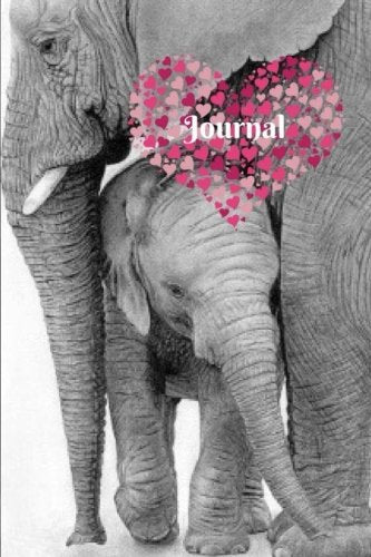 Elephant Gifts Love, Inspirational Personal Journal, Notebook: Blank, Journal, Daily World Finds, Worldly Finds 