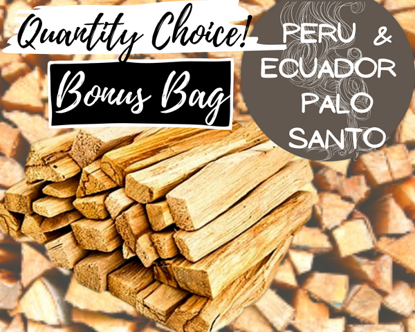 Palo Santo Sticks Holy Wood, AA Grade - Ecuadorian or Peruvian Palo Santos Wood Bulk