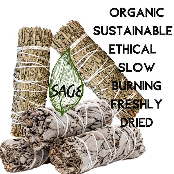 Sage Kit - 9 Spiritual Smudge Kit Gifts for Cleansing: White & Blue Sage, Palo Santo,Incense, Smudge Feather, Smudge Kit, Worldly Finds, Worldly Finds