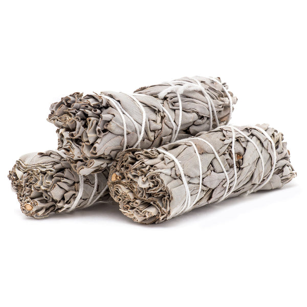 WHITE SAGE SMUDGE Sticks - 2, 3, 5 Pack Organic, Sage Bundles Smudging Sticks, Sustainable