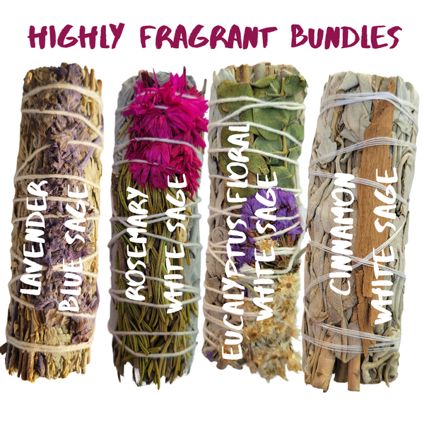 Sage Variety Pack, Sage Smudging Set - White Sage and Blue Sage Specialty Bundles
