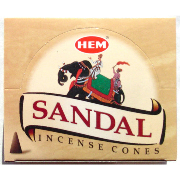 Incense Cones 7 Choices: White Sage, Myrrh, Dragons Blood, Patchouli, Sandal, Vanilla, Natural HEM Incense Cones Bulk, Incense Cones Set
